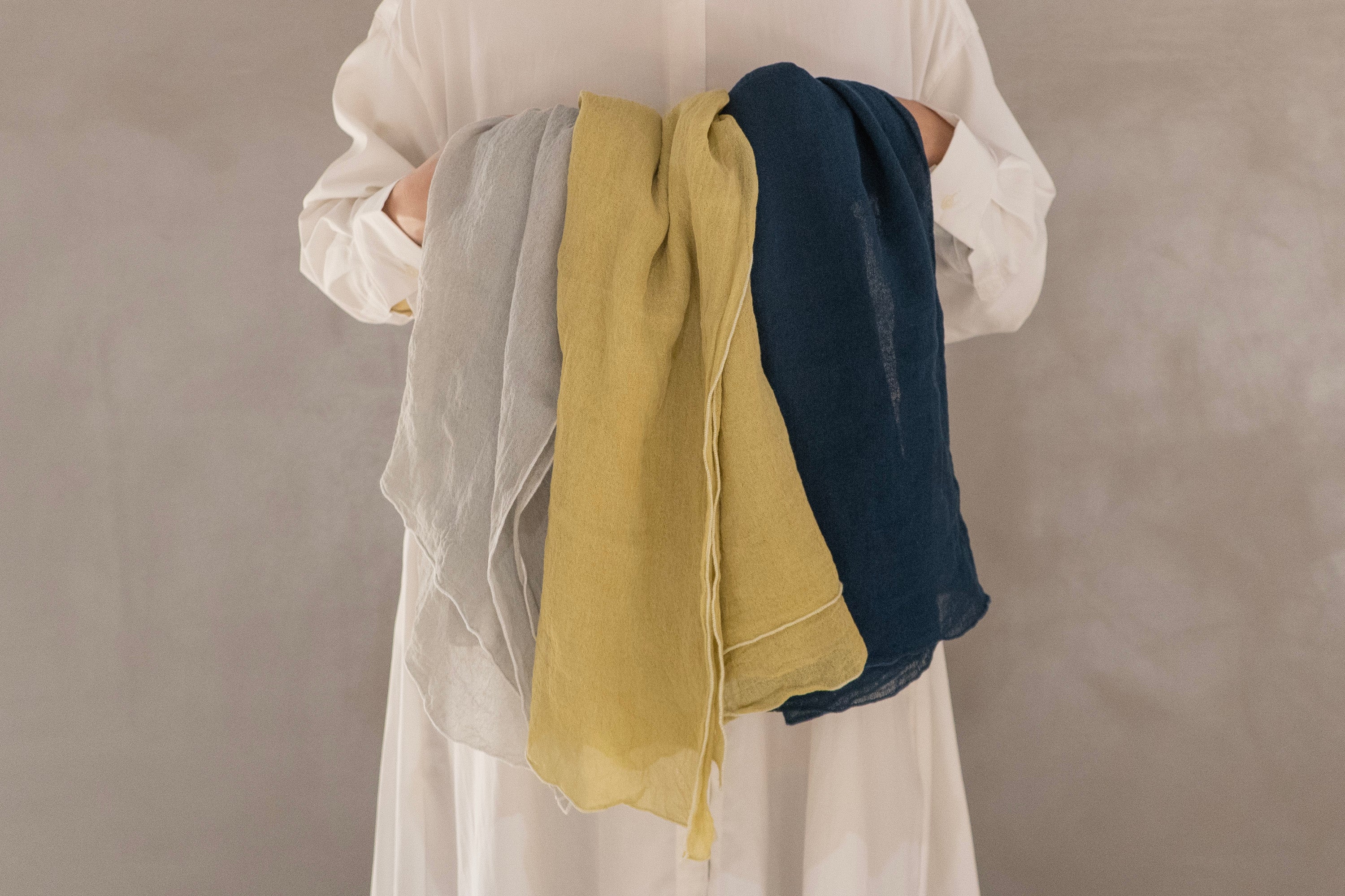 高級和紙スカーフ 和紙ストール｜WASHI-TECH「和紙」を100%使用した縫製工場発の